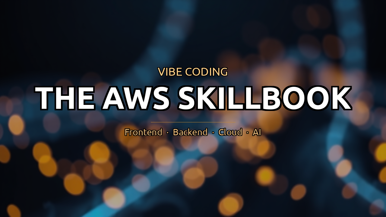 The AWS Skillbook: ship a real cloud app in 7 days · $37